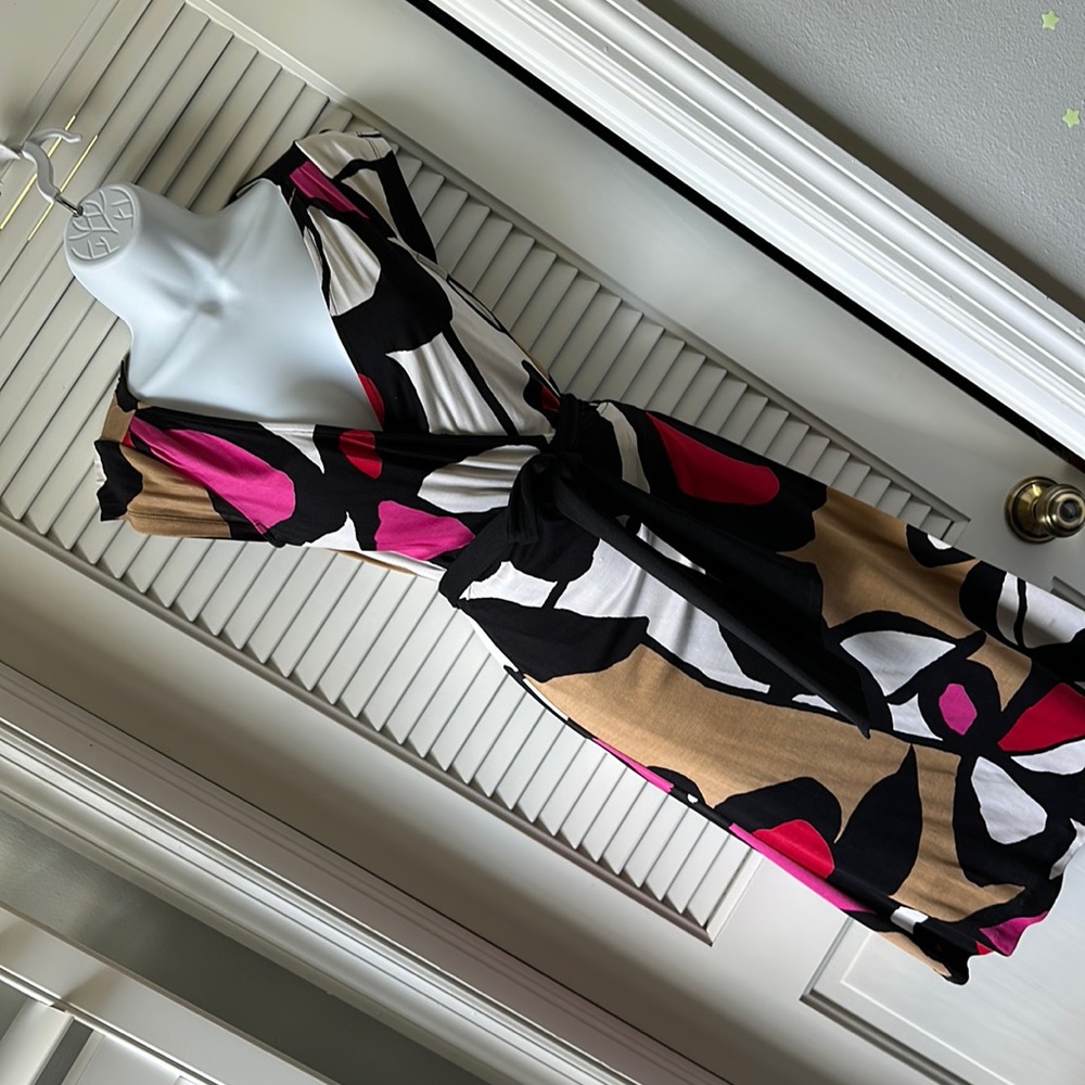 Diane von Furstenverg silk wrap dress
